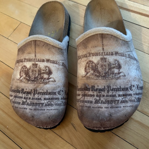 Vintage Birkenstock Papillio Felt Mule Clogs - Picture 2 of 7